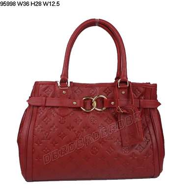 discount louis vuitton handbags monogram empreinte 95998 red wholesale