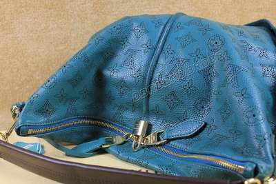 discount louis vuitton handbags monogram mahina m93987 blue wholesale