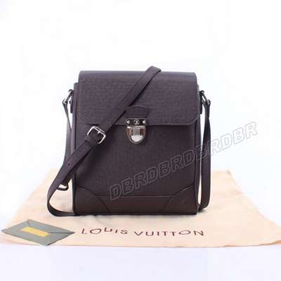 Discount Louis Vuitton Handbags Taiga M31198 Coffee Wholesale