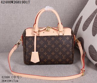 LV 42400 Monogram shoulder bag with light yellow 35361