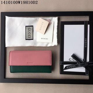 Gucci Wallet 1410100 pink green 35711