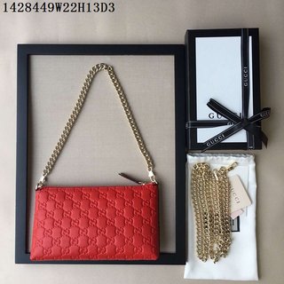 Gucci Clutch 1428449 red 35728