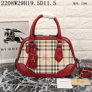 Burberry 2208 plaid with red 39567