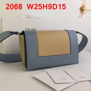 Celine 2068 Messenger Bag Dark Grey / Khaki 41548